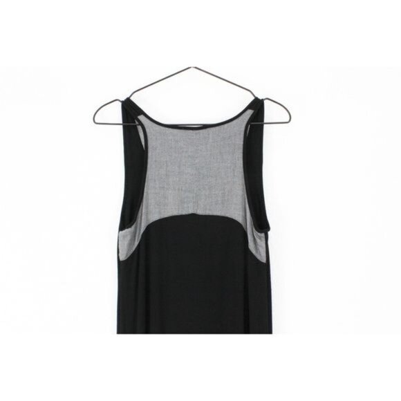 Vince Black & Grey Color Block Maxi Dress - Picture 6 of 6